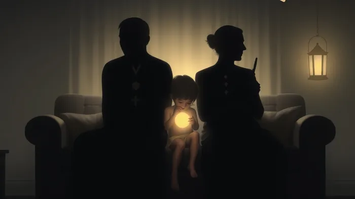 Иллюстрация к статье: Браки-призраки и дети: что говорит Таро о семейной жизни в режиме «соседей»