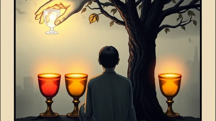 Четверка Кубков на здоровье в Таро: Глубокий анализ энергетического дефицита