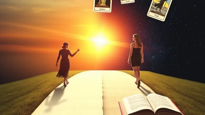 Иллюстрация к статье: «Давай попробуем с чистого листа»: Когда бывший возвращается, а Таро помогает увидеть карту отношений