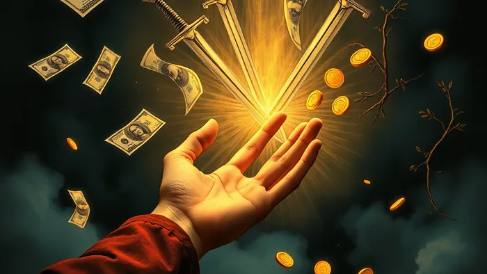 Иллюстрация к статье: Деньги во сне: не можете взять? Таро покажет, страх это или реальная преграда