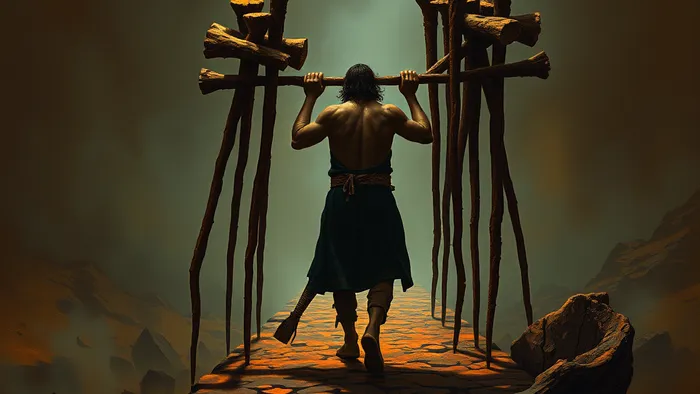 Десятка Жезлов Перевернутая: Когда Бремя Ломает Спину, а не Закаляет Дух