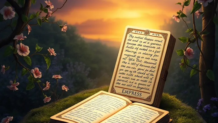 Дневник таролога Императрица: Как читать поле, развивать интуицию и практиковать медитации