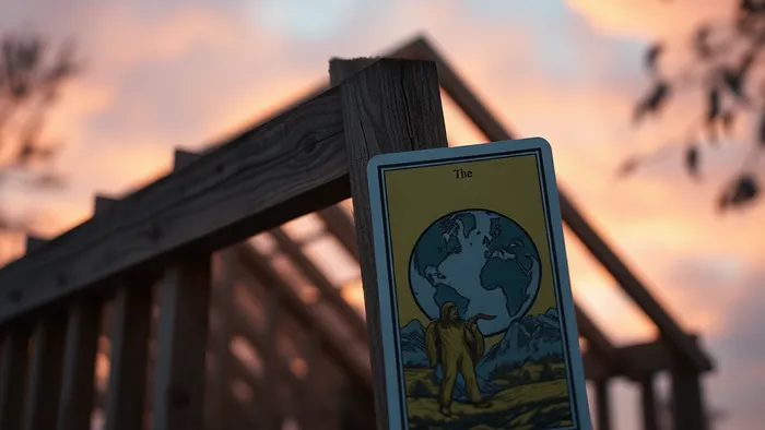 Иллюстрация к статье: Дострою ли я дачный дом до зимы? Разбор ситуации на картах Таро