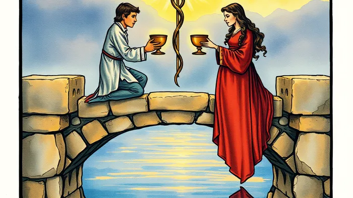 Двойка Кубков Таро: Значение в любви, отношениях и за его пределами