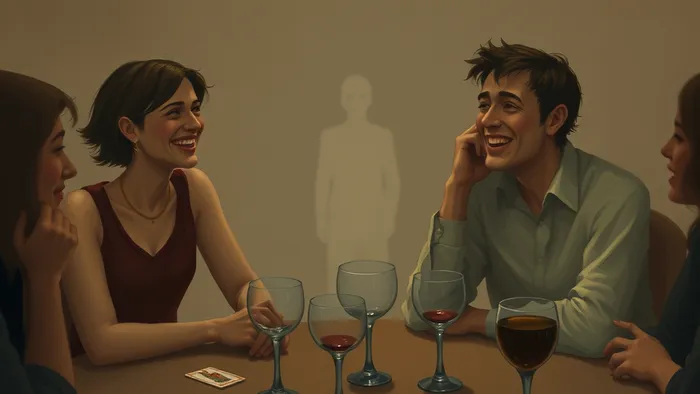 Иллюстрация к статье: Фальшивые улыбки и общий чат: стоит ли сохранять видимость дружбы ради круга общения?