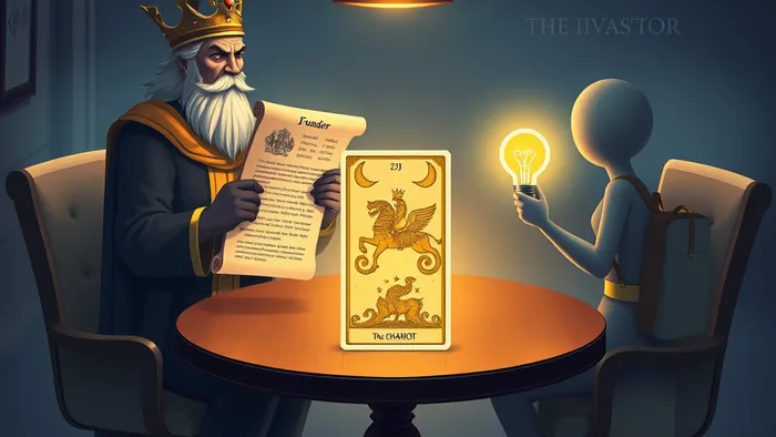 Инвестор требует отчеты каждые три месяца: Как найти баланс между контролем и свободой? Взгляд через Таро