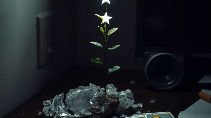 Иллюстрация к статье: Как восстановить репутацию после крупной ошибки на работе: Разбор кейса через призму карт Таро