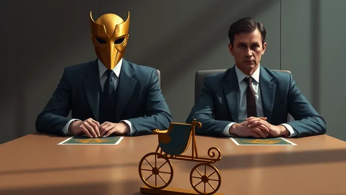 Иллюстрация к статье: Когда друг стал начальником: как выжить рядом с новой маской и не сломаться