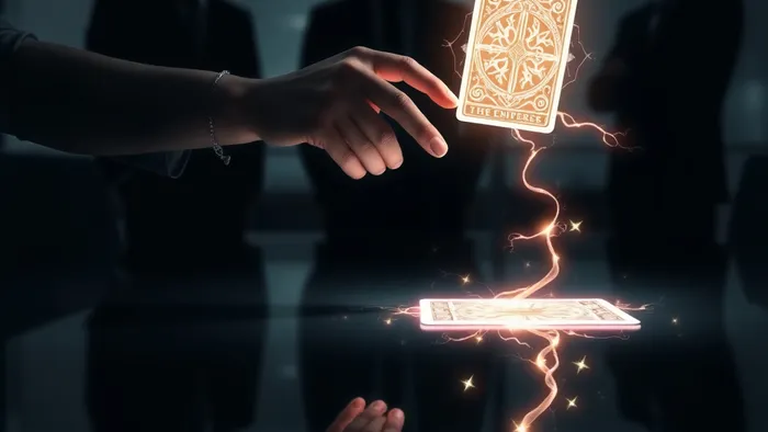 Иллюстрация к статье: Когда идеи растворяются в воздухе: Как женщине в мужском коллективе заставить себя услышать. Расклад на картах Таро.