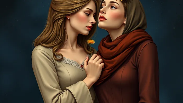 Иллюстрация к статье: Когда подруга превращается в соперницу: как выйти из игры в сравнения с помощью мудрости Таро