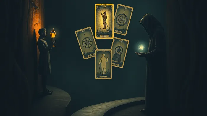 Иллюстрация к статье: Когда успех становится испытанием для дружбы: взгляд через призму Таро на отчуждение близкого человека