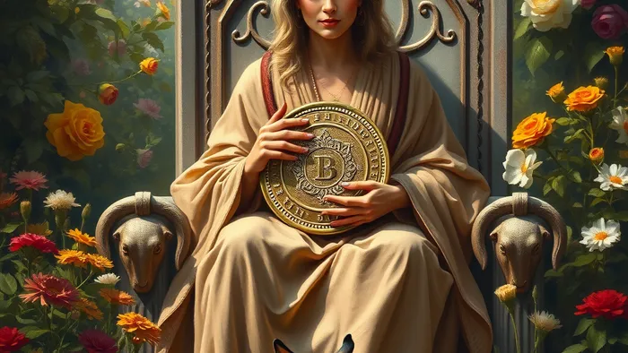 Королева Пентаклей: Практичность как высшая мудрость. Исчерпывающий гид по самой земной карте Таро.