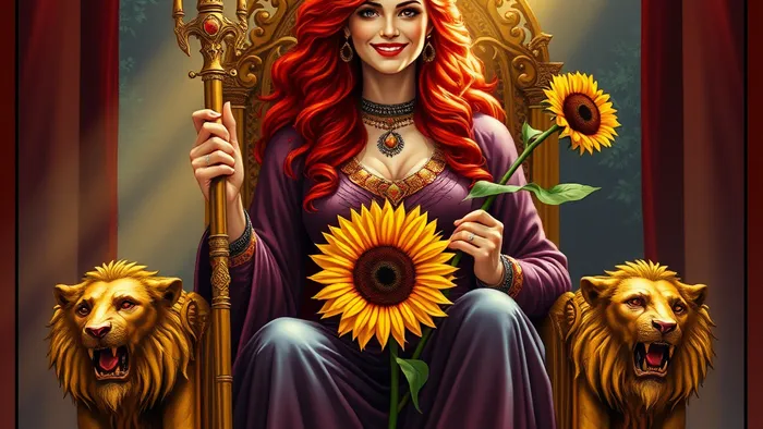 Королева Жезлов как карта дня: энергия харизмы, страсти и лидерства