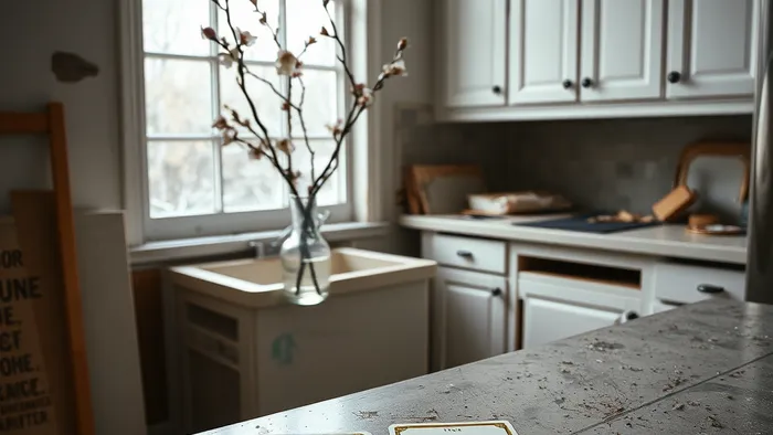 Иллюстрация к статье: Кухня в подвешенном состоянии: карты Таро о ремонте сейчас или весной