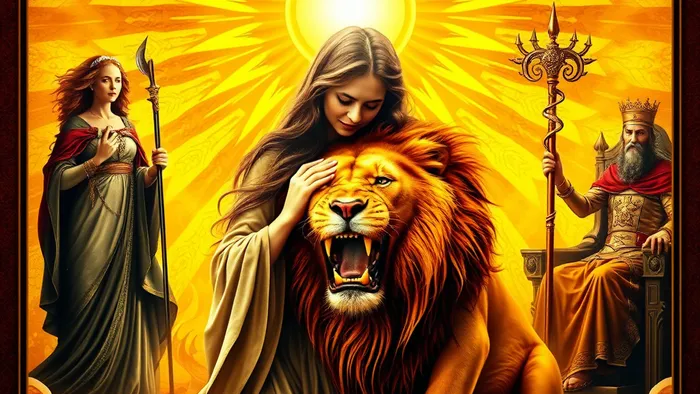 Лев в Таро: Королевская сила и личный миф