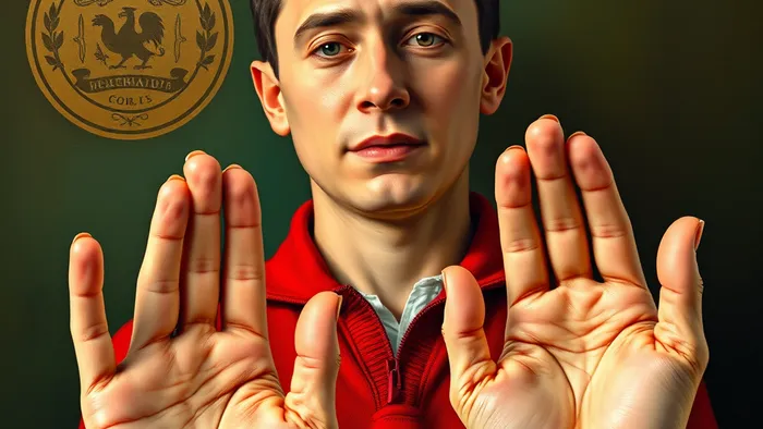 Символическое изображение установления личных границ: руки защищают отношения от внешнего вмешательства на фоне арканов Таро.