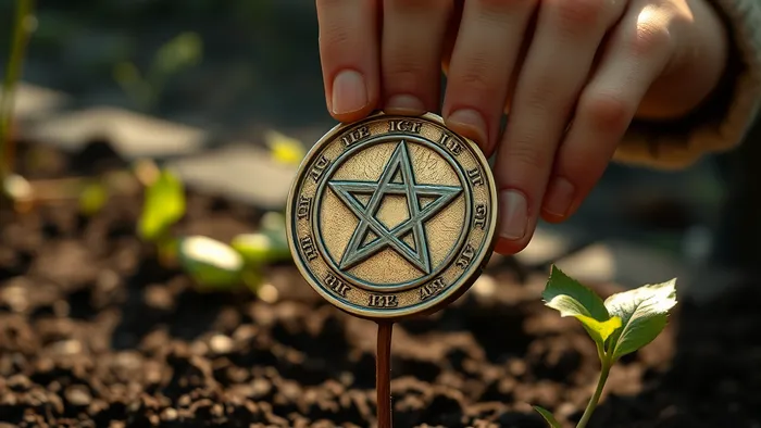 Медитация на Пажа Пентаклей: Как услышать послание земли и построить фундамент будущего