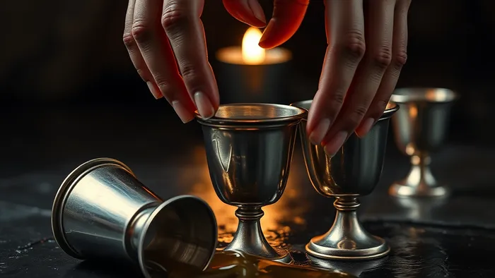 Медитация на Пятерку Кубков: Как работать с утратой и сожалением через Таро