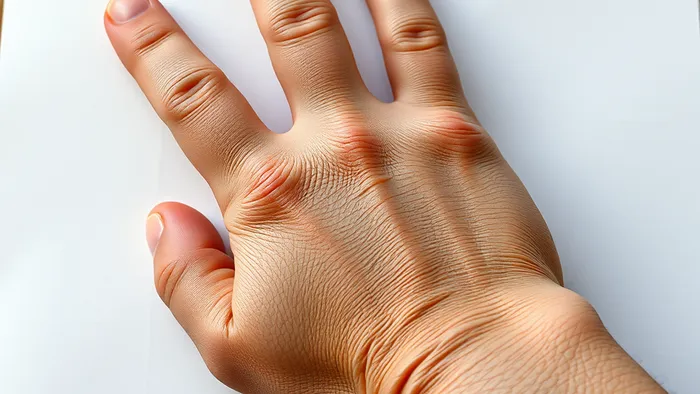 Рука касается чистого листа бумаги с картой Таро Шут, символизируя начало нового пути без страха.