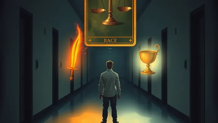 Иллюстрация к статье: Несправедливый выговор: бороться или смириться? Глубокий разбор через призму Таро