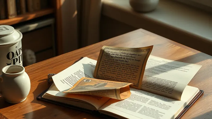 Колода карт Таро и открытый дневник на столе, символизирующие незавершённую историю и возможность нового начала.