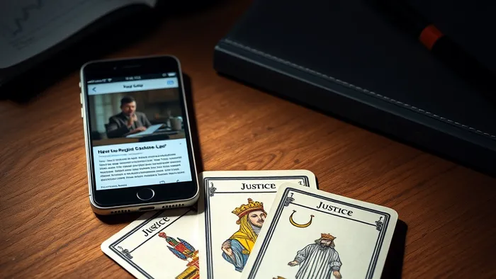 Иллюстрация к статье: Новый закон на рынке: Как Таро поможет бизнесу не просто выжить, а вырасти в ближайший год