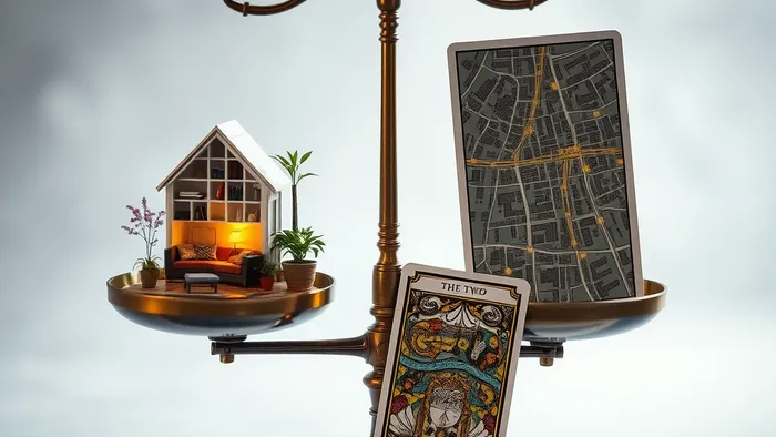 Обменять квартиру на меньшую, но в лучшем районе: Карты Таро как компас в море сомнений