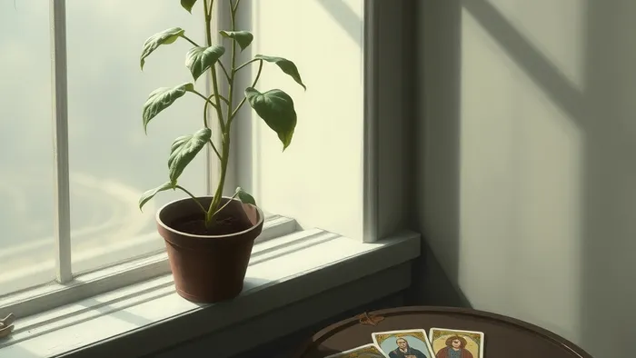 Иллюстрация к статье: Почему гибнут ваши растения: энергетика или уход? Разбор с позиции Таро