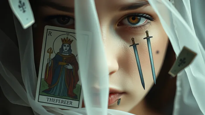 Иллюстрация к статье: Почему я боюсь выражать своё мнение и отстаивать границы? Карты Таро о травмах прошлого