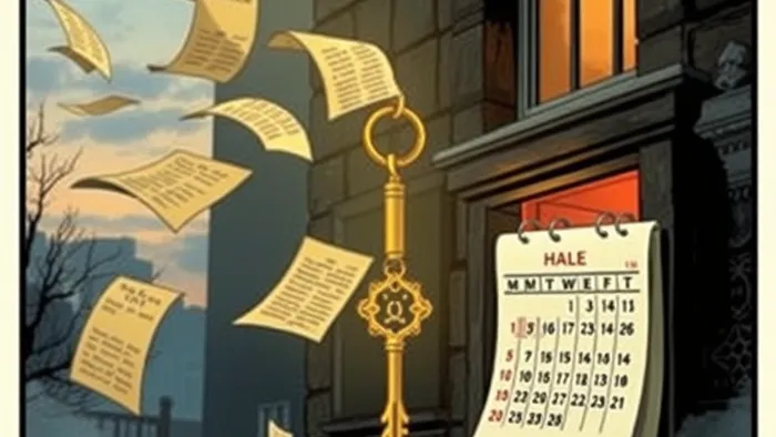 Иллюстрация к статье: Продать старую квартиру до конца сезона: взгляд через призму Таро на риски, шансы и скрытые факторы