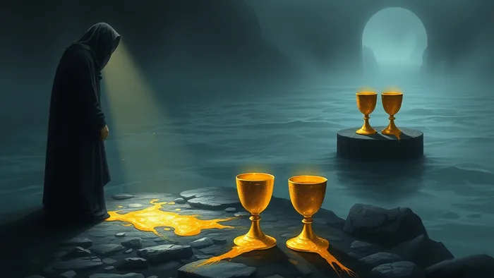 Пятерка Кубков: Когда слезы на глазах мешают увидеть стоящую за спиной надежду