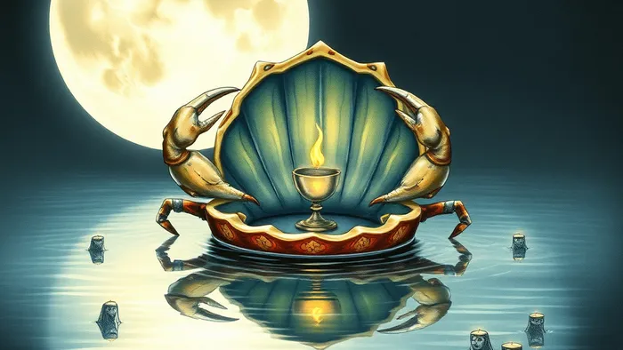 Рак Аркан Таро: Глубина Эмоций и Защита в Зеркале Зодиака