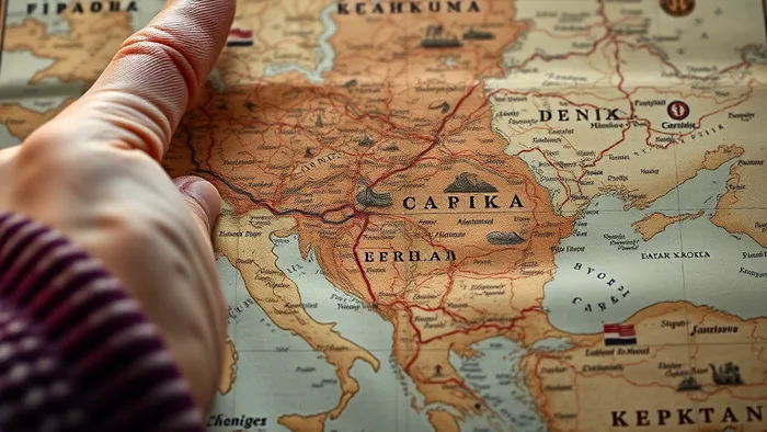 Рука раскладывает карты Таро для знака Телец на природном фоне из мха и ростков