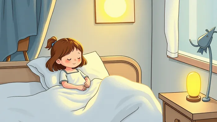 Иллюстрация: ребёнок в комнате изучает добрые карты Таро, а из них появляется светящийся волшебный защитник, рассеивающий страх темноты.