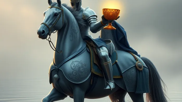 Рыцарь Кубков: Искусство баланса между чувством и действием. Полный гид по самой неоднозначной придворной карте