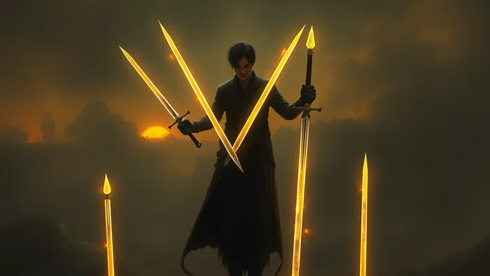 Семерка Мечей: Искусство тонкой стратегии в карте дня