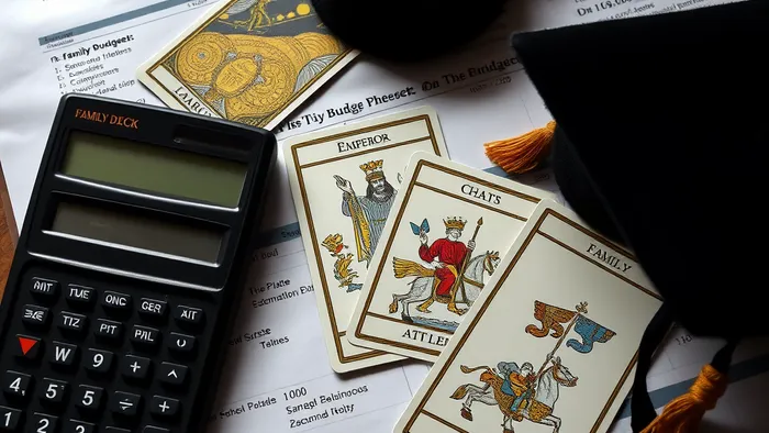 Иллюстрация к статье: Смогу ли я безболезненно оплатить обучение второго ребёнка? Карты Таро и холодный расчёт