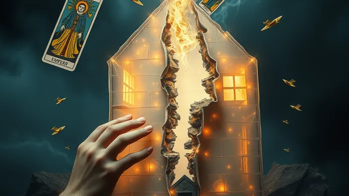 Сны о доме, который рушится: Карты Таро показывают, где трещина в вашей стабильности