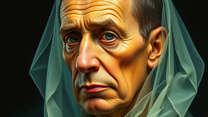 Спящий человек и карты Таро над ним, визуализирующие сны о природных катаклизмах — землетрясении и урагане.