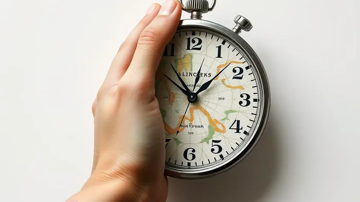 Метафорическое изображение выбора: карта Таро "Влюблённые" и собака из приюта, разделённые символом времени.