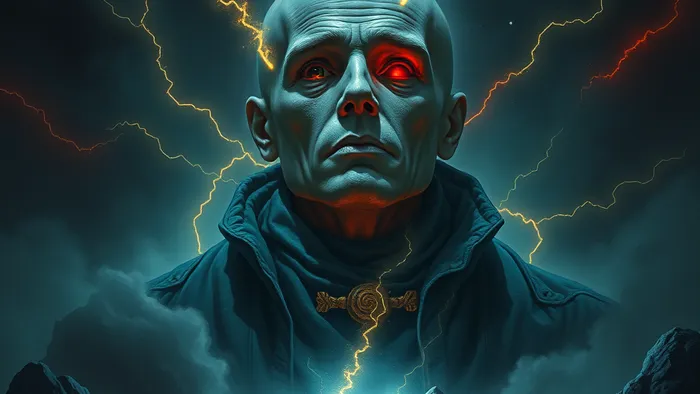 Спящий человек и нити судьбы, ведущие к будущему, рядом колода карт Таро и дневник снов.