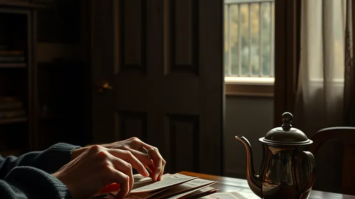 Расклад карт Таро на столе: Отшельник, Туз Кубков и другие арканы. Символика выбора, возвращения и внутреннего поиска.