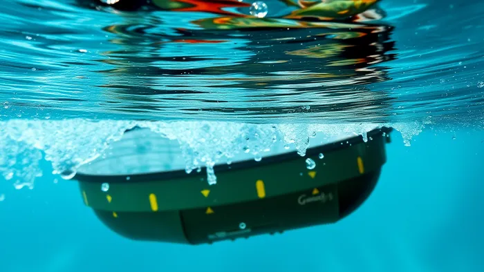 Крупный план хрустального кубка с водой и создаваемыми им кругами на воде — символ Туза Кубков в Таро