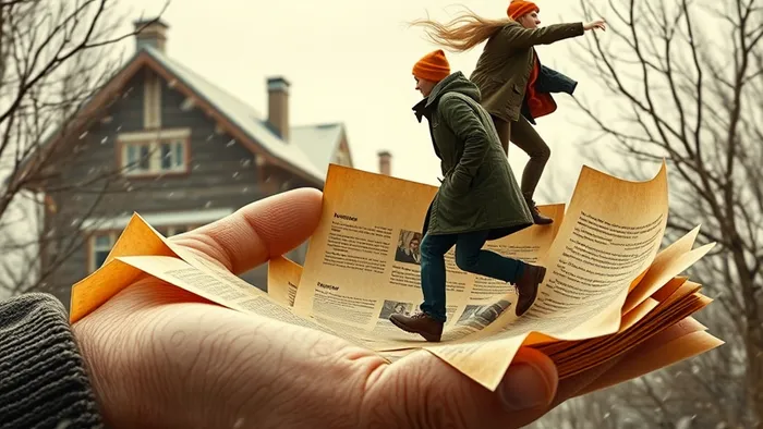 Рука держит карты Таро на фоне календаря с обрывающимися листами — символ вопроса о сроках и поиска второй половинки.