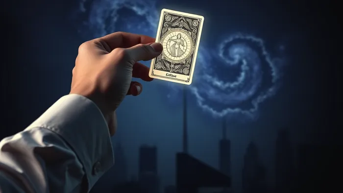 Иллюстрация к статье: Уйти из найма в стартап: время риска или шанс? Карты Таро как зеркало решения