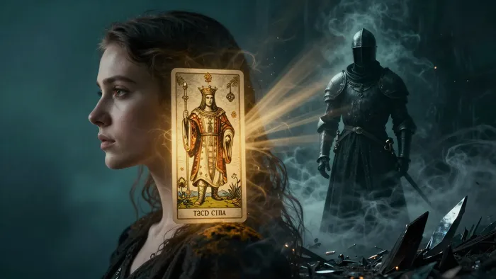 Иллюстрация к статье: Анимус и Тень в зеркале Таро: Путеводитель по внутреннему лабиринту мужской энергии