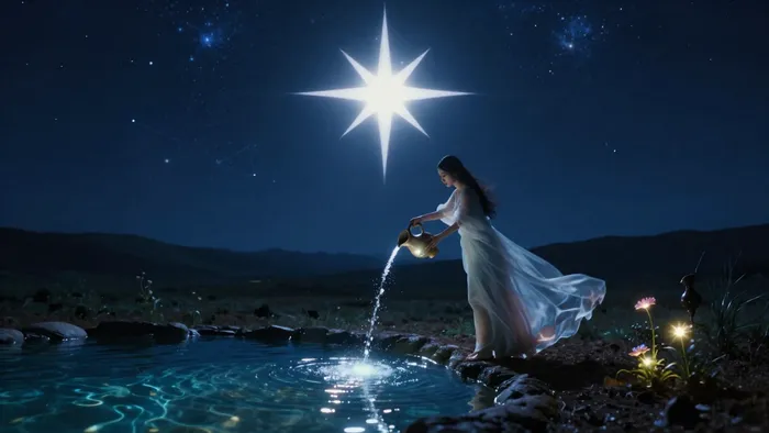 Иллюстрация к статье: Архетип Звезда: Психология надежды, работа с Тенью и путь к истинному «Я»