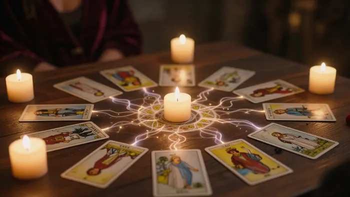 Иллюстрация к статье: Архитектура чувств: Почему позиции в раскладах на отношения значат больше, чем сами карты