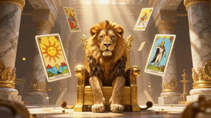 Иллюстрация к статье: Аркан 5 дома: Золотое сечение вашего творчества и радости