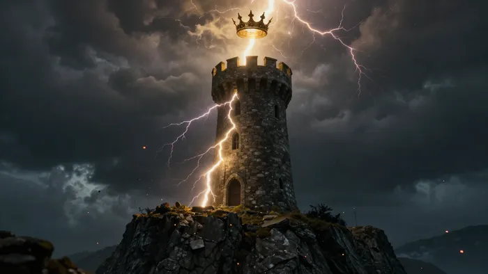 Иллюстрация к статье: Башня Таро: Почему молния — это на самом деле подарок